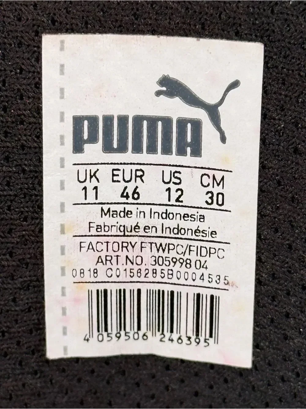 PUMA FERRARI DRIVING LEATHER SHOES MENS SZ 12 Good Condition